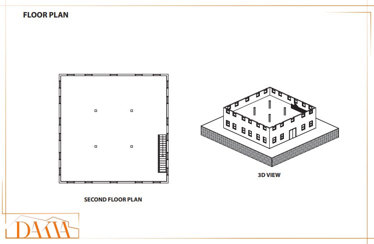 پلان کف یا طبقات - داکیا